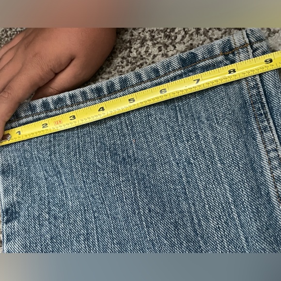 EXPRESS VINTAGE Y2K Low rise flare Jeans - Picture 10 of 11